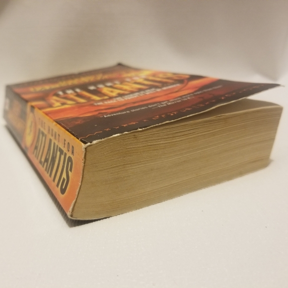 $5 if bundled, Adv/Thriller Andy McDermott Atlantis novel, stained - Picture 3 of 6